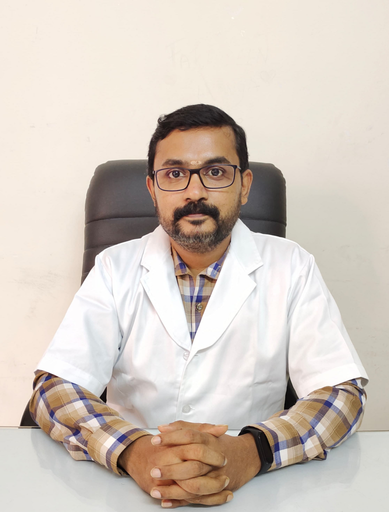 Dr. Harish B.G., Chief Physician – Chittattinkara Vaidyasala Trivandrum